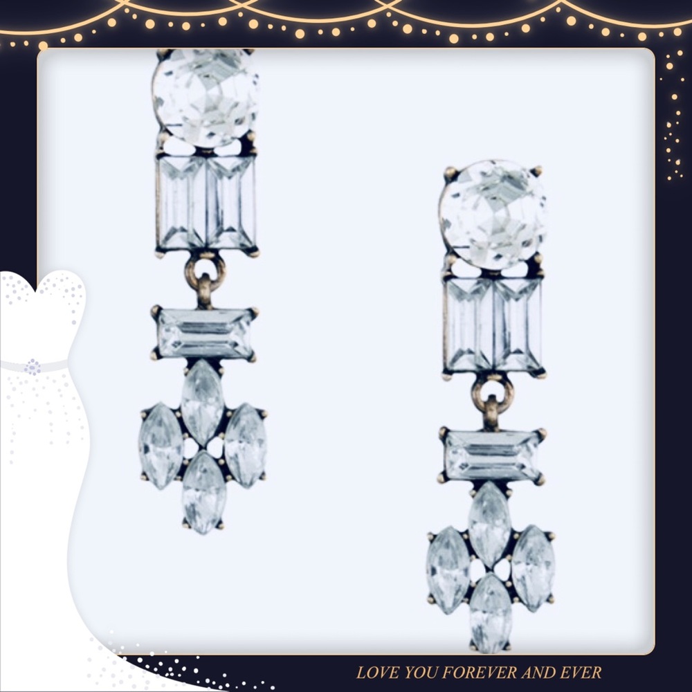 Host Pick💕 Ginger Drop Crystal Earrings